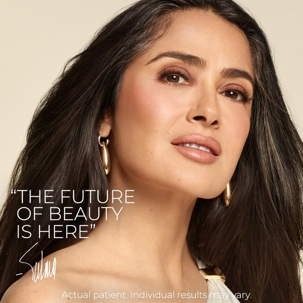 Salma Hayek è il nuovo volto di Ultherapy PRIME