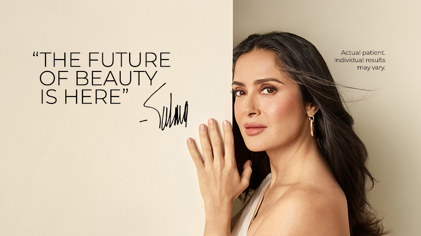 Salma Hayek è il nuovo volto di Ultherapy PRIME